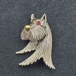 Lind Gal Scottie Brooch